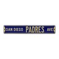 Authentic Street Signs Authentic Street Signs 30124 San Diego Padres Avenue Street Sign 30124